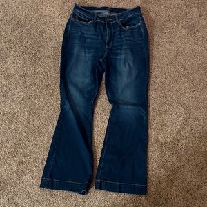 Judy Blue  Trouser hem flare Blue Jeans size 14w